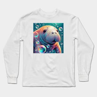 Baby Manatee Long Sleeve T-Shirt